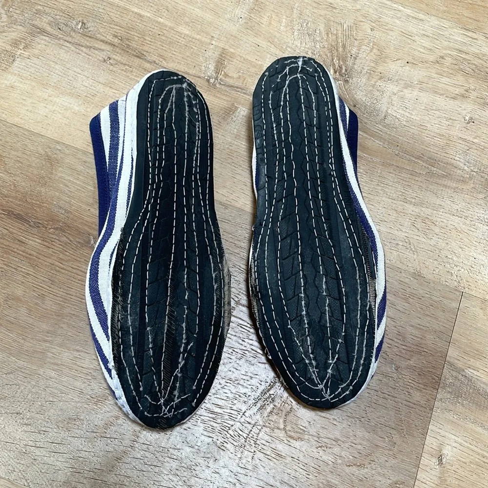 Drogheria Crivellini cotton striped flats - Picture 3 of 3